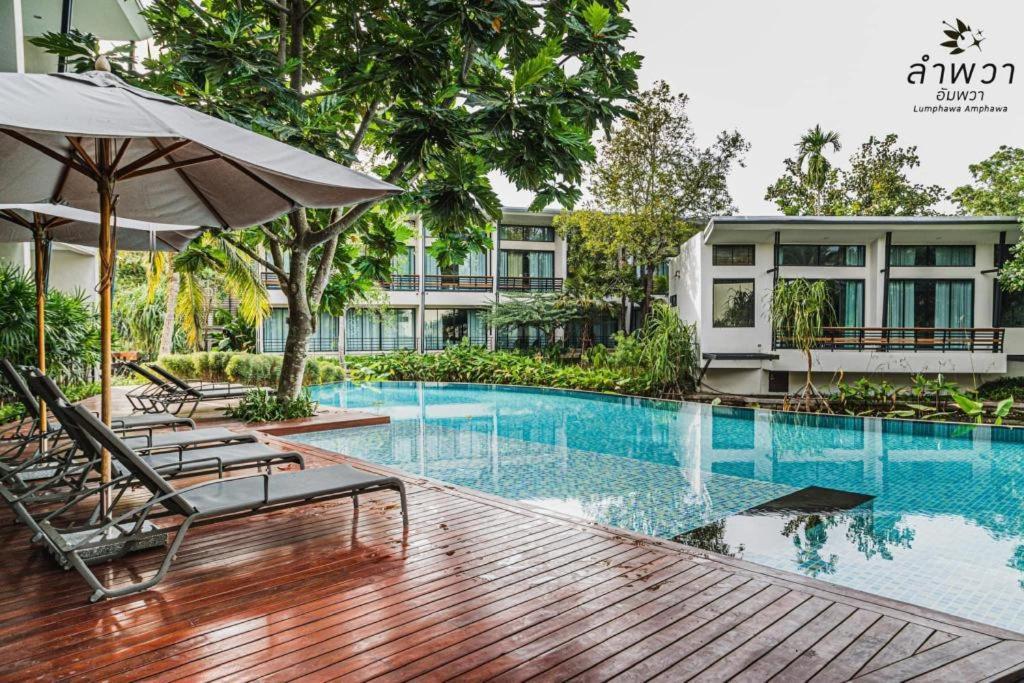 Lumphawa Amphawa Resort Samut Songkhram Ngoại thất bức ảnh